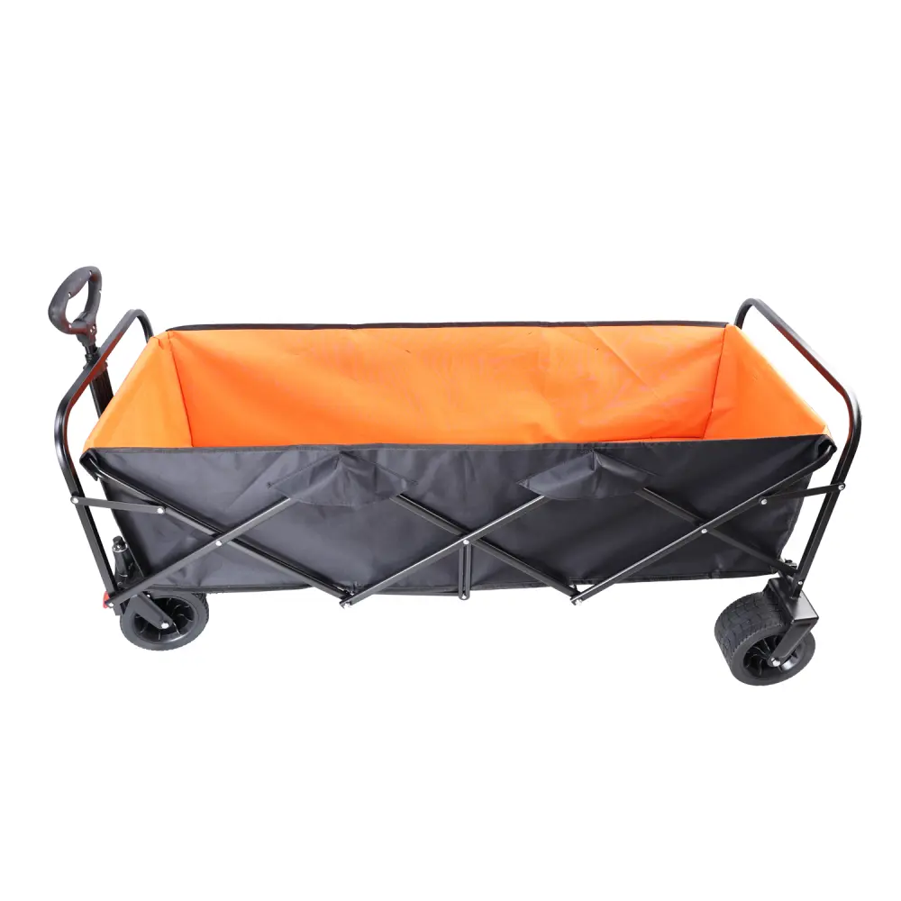 Large Capacity Folding Cart Extra Long Extender Folding Cart  Carrito Plegable Con Ruedas  Carretilla Plegable