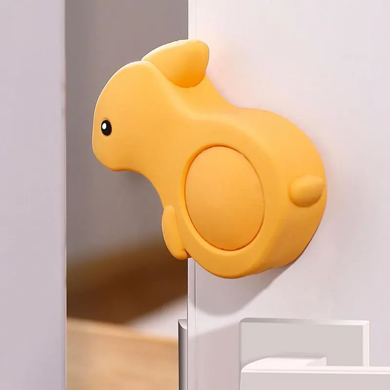 Baby Safety Door Finger Pinch Guard Cartoon Animal Security Door Stopper Foam Finger-Proof Prevents Slamming Door Locked In Room