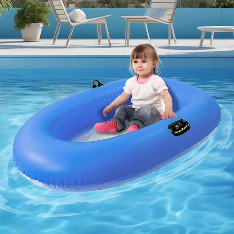 Inflatable Boat Clear Bottom Lake Raft 62.9x43.3 Inch Water Raft Lake Boat for Kids Adults Relaxing Floating Leisure Beach River