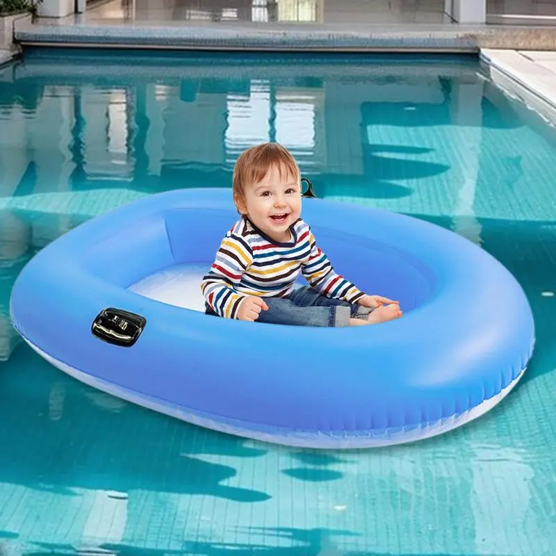 Inflatable Boat Clear Bottom Lake Raft 62.9x43.3 Inch Water Raft Lake Boat for Kids Adults Relaxing Floating Leisure Beach River
