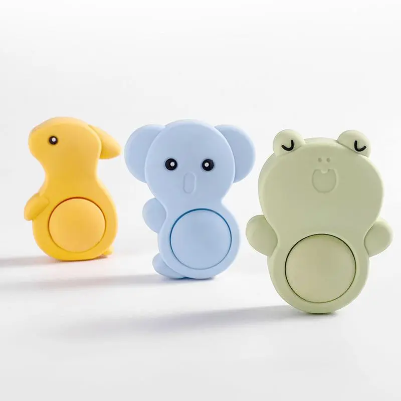 Baby Safety Door Finger Pinch Guard Cartoon Animal Security Door Stopper Foam Finger-Proof Prevents Slamming Door Locked In Room