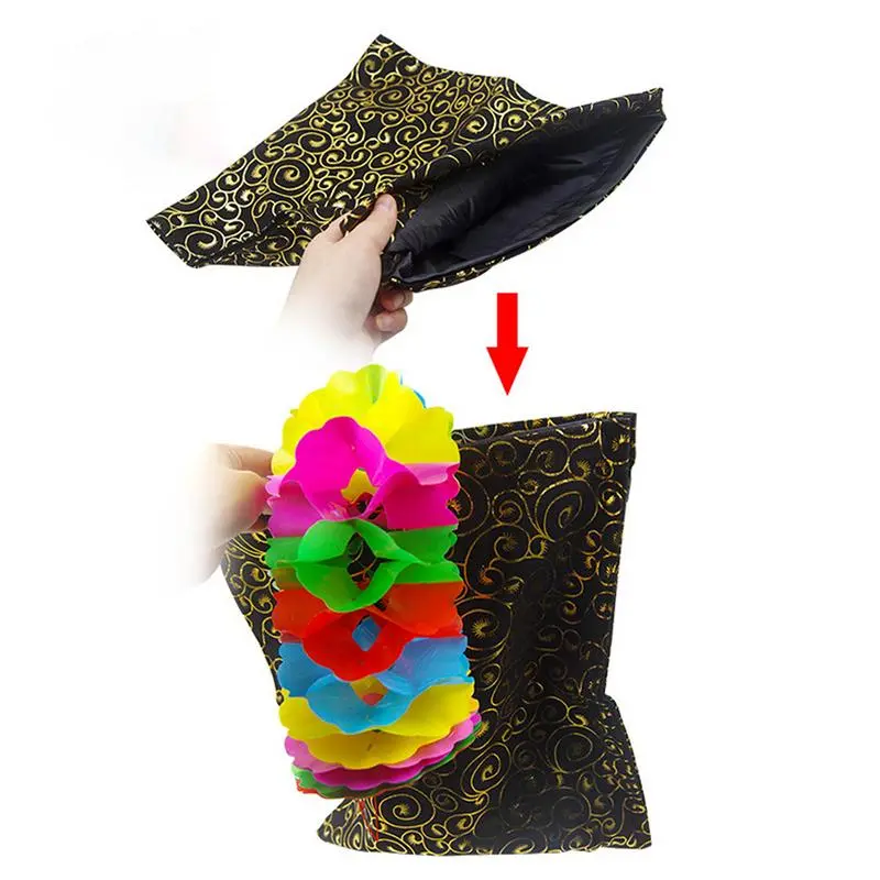 Magic Tricks Change Bag With Invisible Compartment Magic Staff For Professional Magician Magic Items Magic Trick Gift Invisible