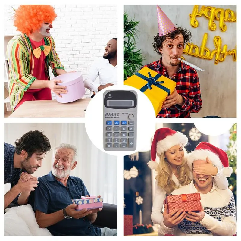 Electric Prank Toys Electric Funny Calculator Counter Tricky Toy Joke Funny Gadget For Holiday Party Birthday Halloween Party