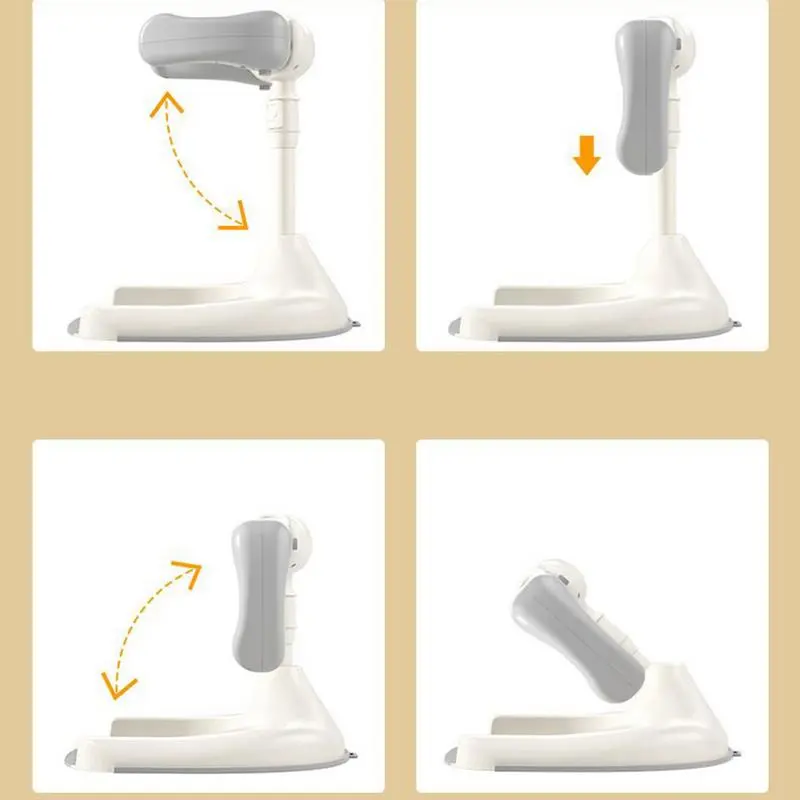 Baby Shower Stand Anti-Slip Baby Shower Standing Support Foldable Portable Bathing Device Wash Seat for Kids Boys Girls