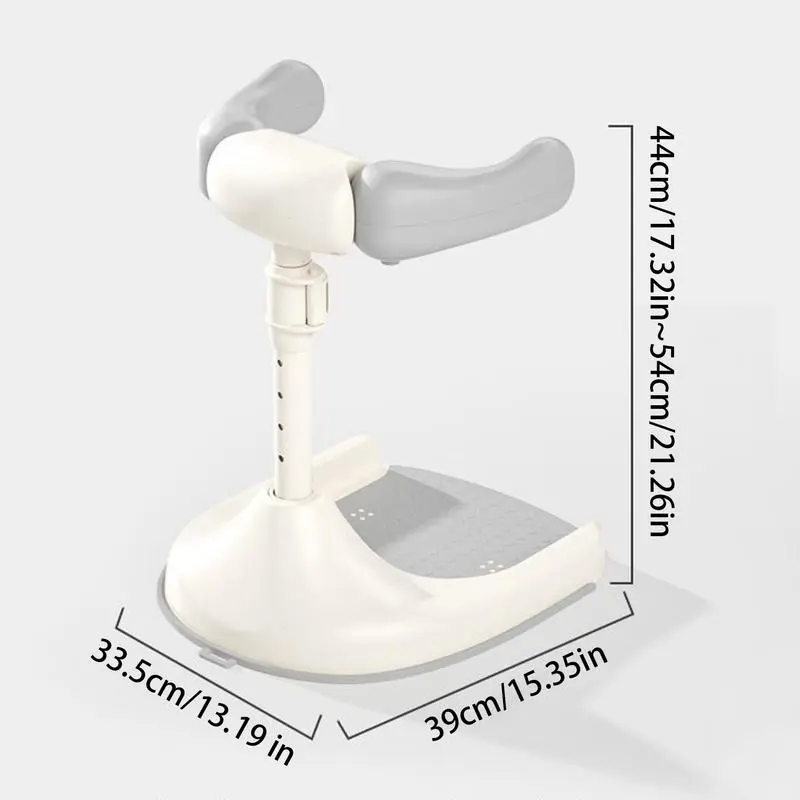 Baby Shower Stand Anti-Slip Baby Shower Standing Support Foldable Portable Bathing Device Wash Seat for Kids Boys Girls