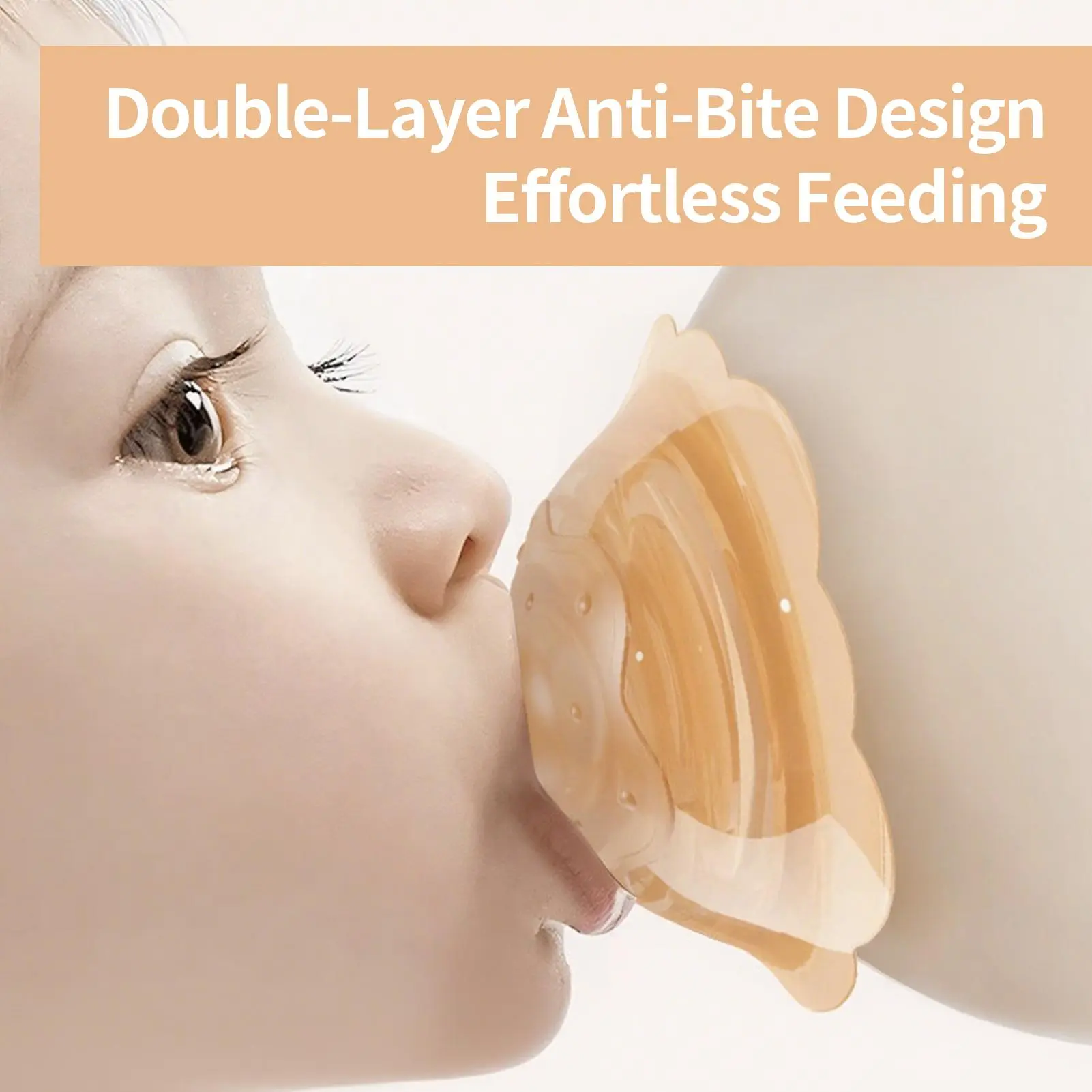 Silicone Nipple Shield for Breastfeeding Reusable Protection Soothing Care for Mom Women Baby Nursery Home accessories