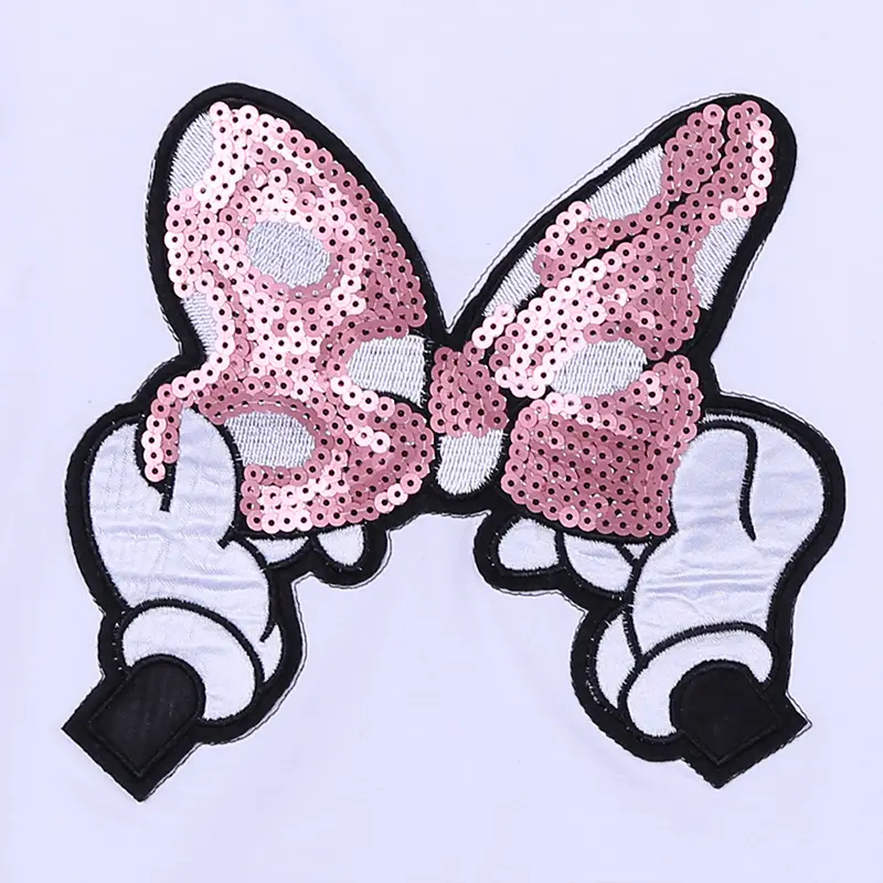 Summer Girls Clothing Sets Children Cartoon Minnie Mouse Cotton T-Shirt + Skirt 2Pcs Suit for 2-6 Years Kids Fashion Outfits
