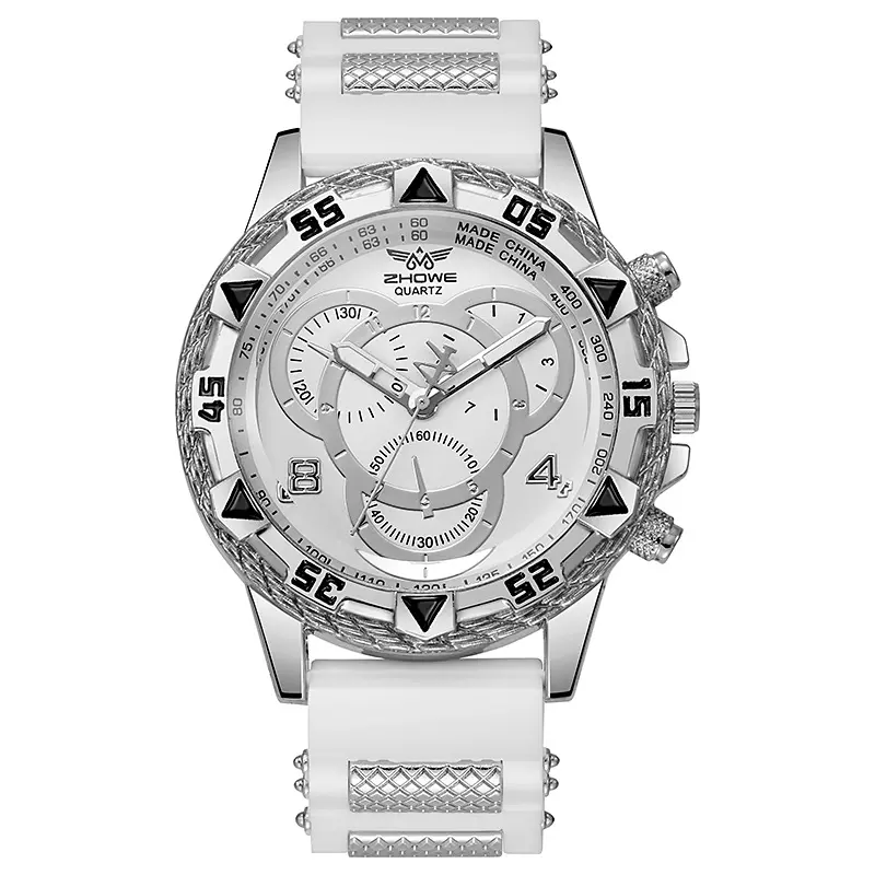 Luxury Gold Bear Watch 2025 Quartz Watch Men Military Watches Sport Wristwatch Silicone Fashion Hours