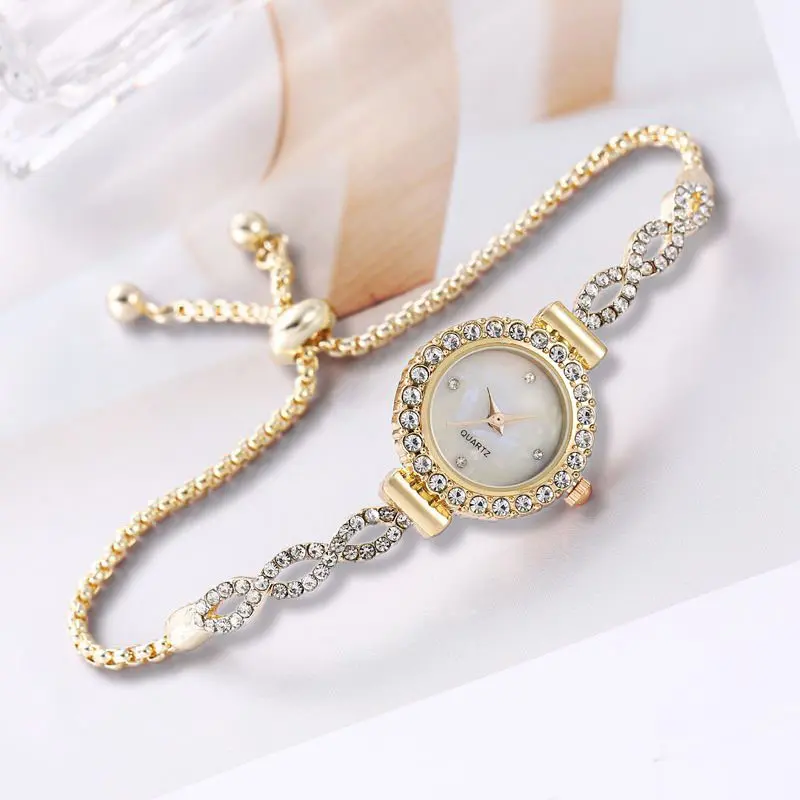 Luxury Women's Watches Simple Quartz Wristwatches Small Dial Watches Bracelet Ladies Watch Gift Clock Relogio Feminino