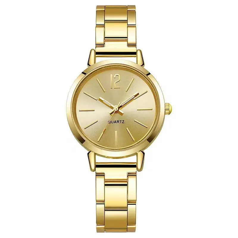 2PCS/Set Fashion Women Watches Small Dial Quartz Watch Luxury Ladies Wristwatch Bracelets Set Reloj Mujer