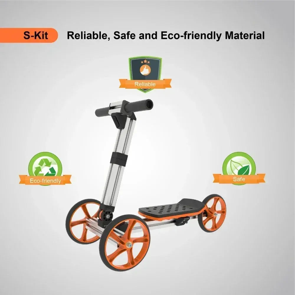 Constructible Kit 20 in 1 Kids Balance Bike No Pedals Toys for 1 to 4 Year Old Engineering Building Kit Scooter Not Electric
