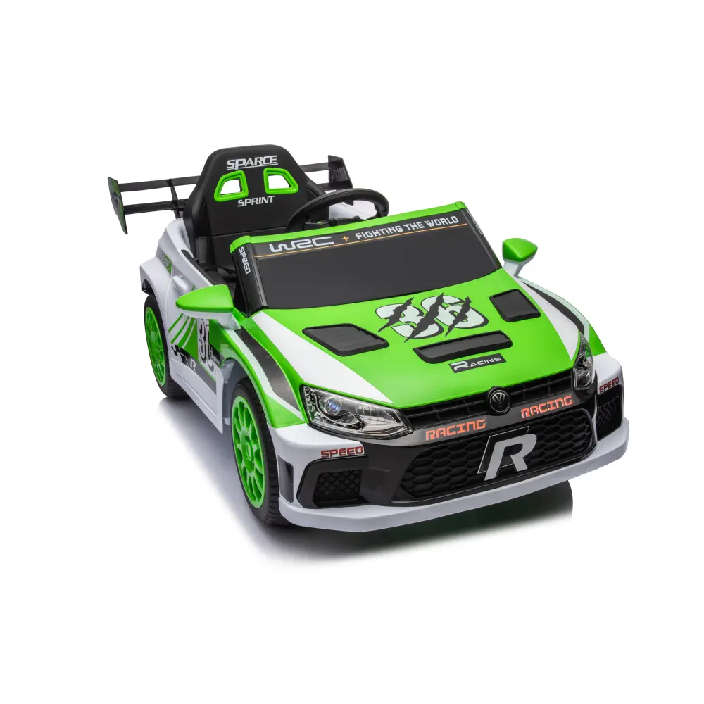 Kids Cars Electric in Ride on12V4A 20W*2 One Button Start,two Doors Can Open 2.4G R/C, Seat Belt Four Wheel Absorber Ride on Car