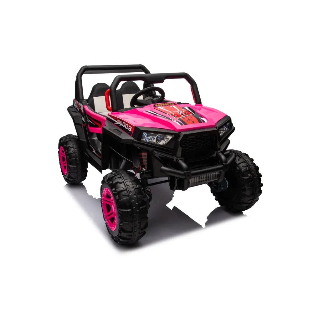 12v7a* Children's Electric Car, Power Display, Safety Belt, Four-wheel Drive Electric Car, Suitable for Children To Ride 2 Seats