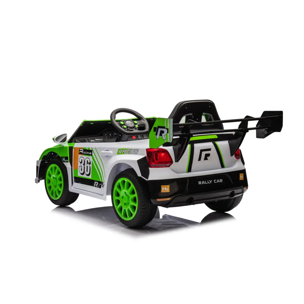 Kids Cars Electric in Ride on12V4A 20W*2 One Button Start,two Doors Can Open 2.4G R/C, Seat Belt Four Wheel Absorber Ride on Car