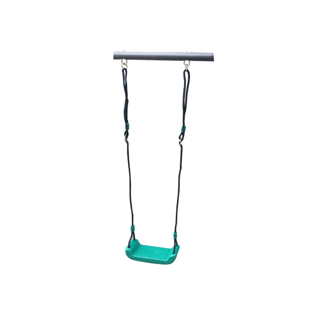 Blackish green interesting four function swingset with face to face metal plastic safe swing seat 550lbs for outdoor for age 3+