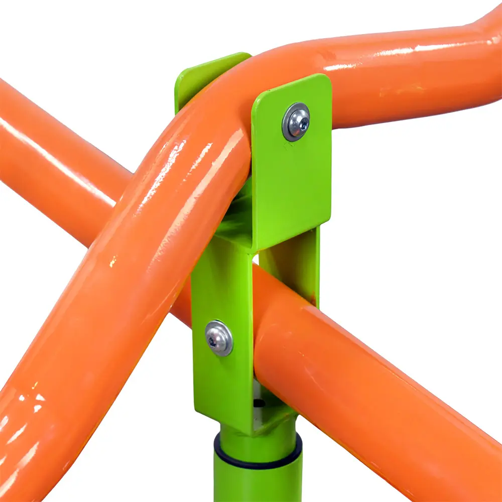 360 degree rotating sturdy plastic seat seesaw for kids seesaw blue and green for kids age 3+