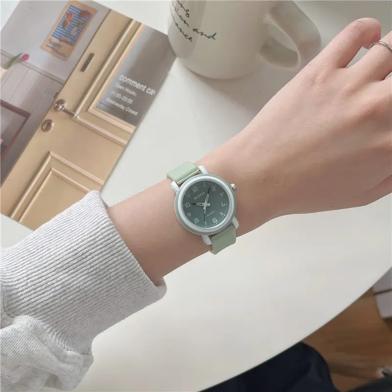 Casual Children Watches Silicone Strap Classic Casual Sport Lovely Kids Watches Girls Boys School Student Quartz Wristwatch Gift