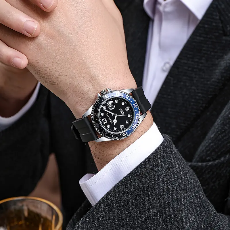 2025 Hot Sell Men Watch Sport Mens Watches Top Brand Luxury Military Full Steel Quartz Clock Men Relogio Masculino