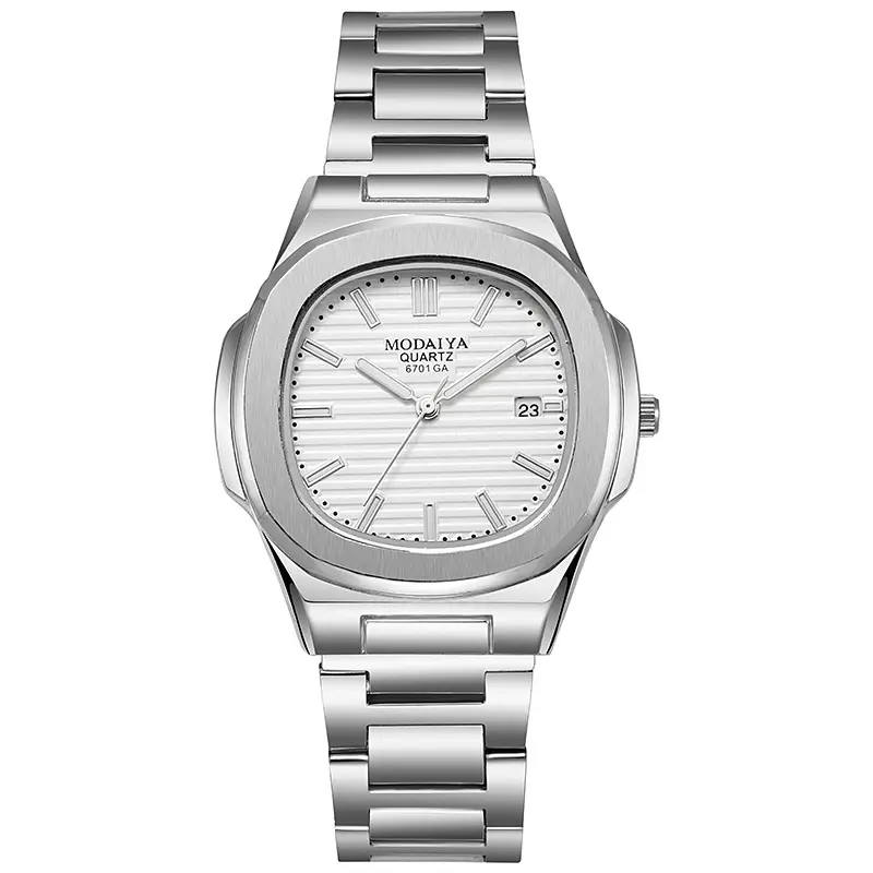 New Luxury Men Quartz Watches Automatic Date Watch Man Stainless Steel Sport Chronograph Watch for Men Clock reloj hombre