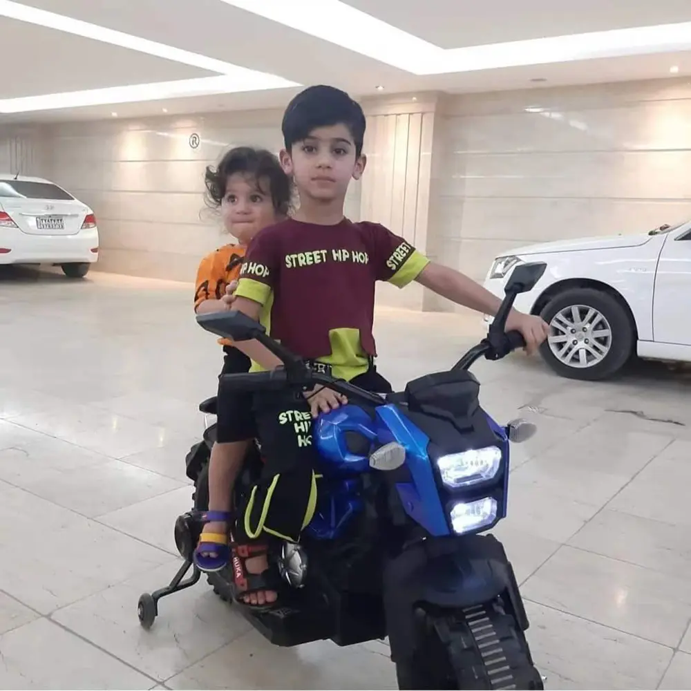 Electric Motorcycle for Kids,12V Electric Dirt Bike with Training Wheels,  Ride on Motorcycle for 3~6 years Boys Girls gift