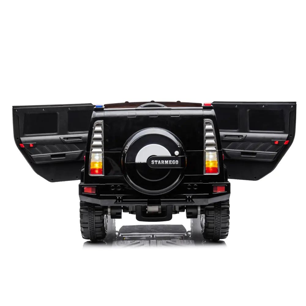 Electric Car 12v7a 30w*2 Four-wheel Drive Leather Seat 2.4G R/C, Seat Belt Four Wheel Absorber kids cars electric in ride on