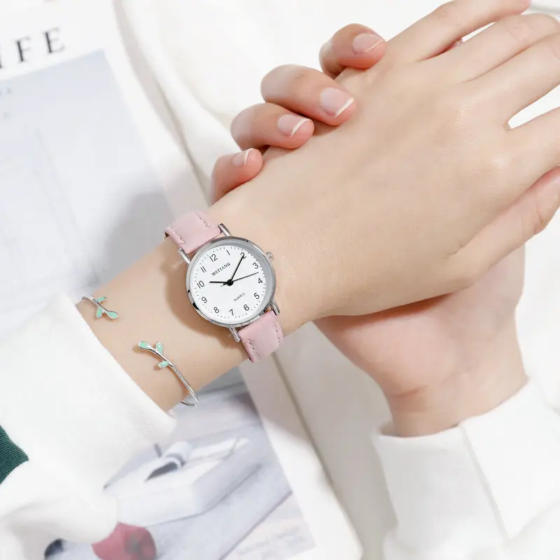 Fashion Watch For Women Leather Belt Watches Ladies Luxury Analog Quartz Luminous Wristwatch Clock Relogio Feminino