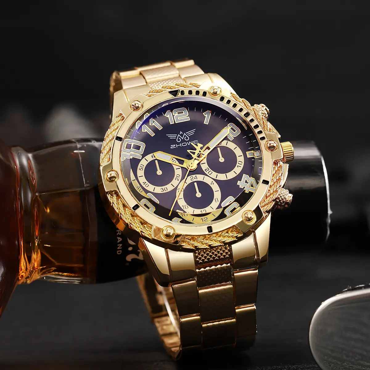 Men Business Watches Fashion Stainless Steel Band Male's Quartz Watch