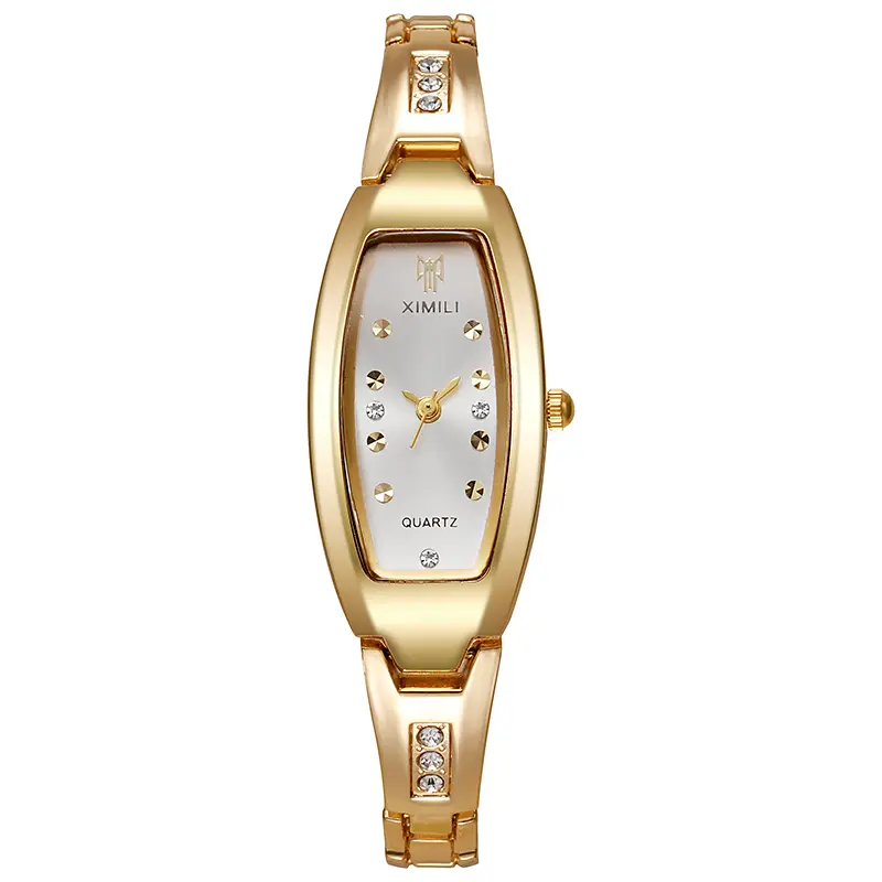 New Simple Elegant Small Women's Watches Luxury Brand Gold Wrist Watches for Women Ladies Quartz Watches for Girls （Without Box）