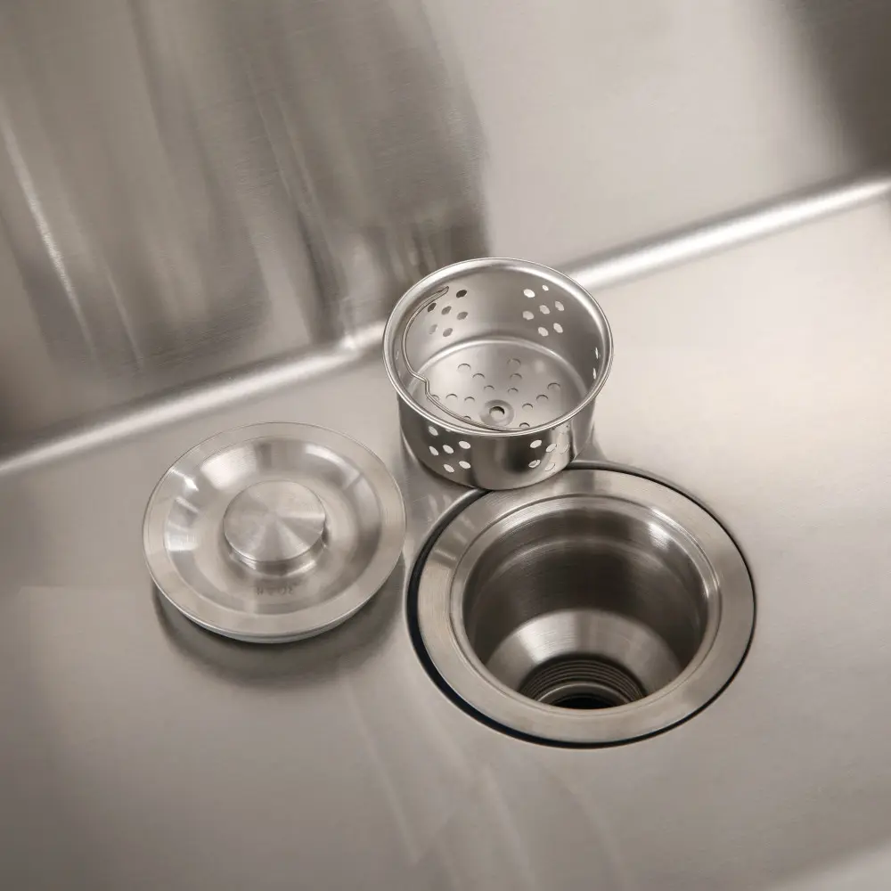 24in Stainless Steel Washing Sink W/ Faucet Hoses and Drain Head Only(Update) Kitchen  Kitchen Sink  Stainless Steel Sink