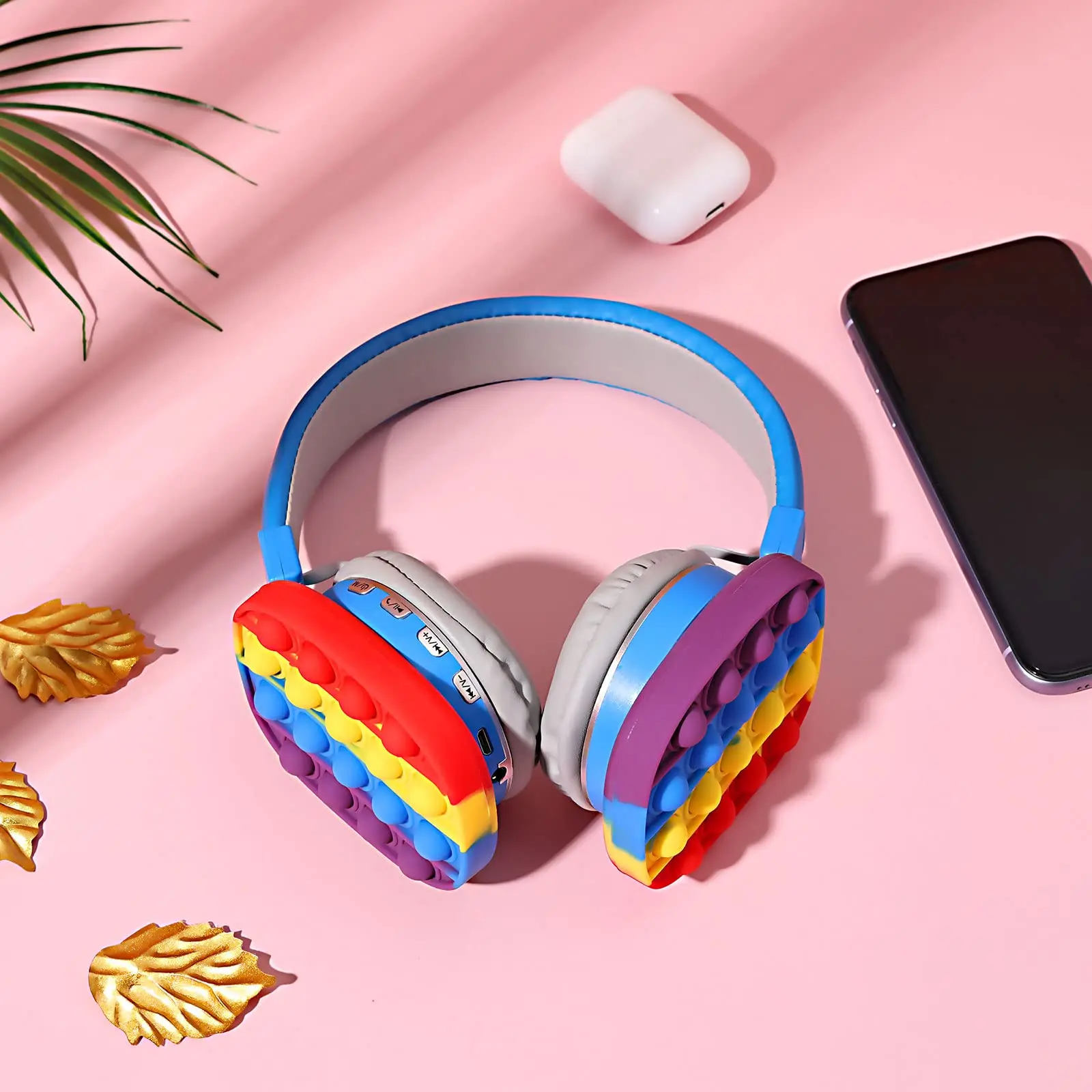 Kids Headphones, Wireless Bluetooth Headphones Popular Bubble Headphones