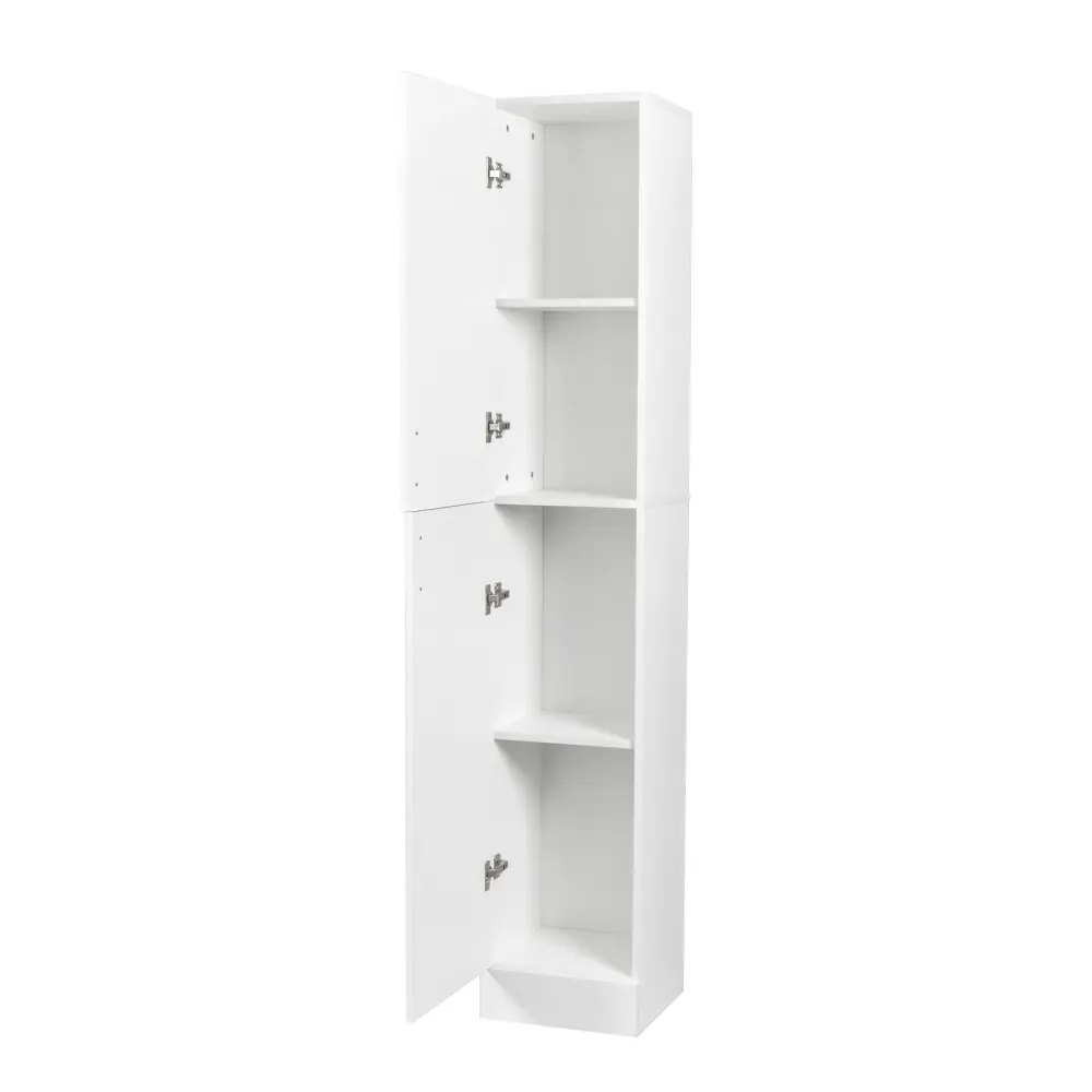 Freestanding  Cabinet with Inadjustable Shelves and Two Doors for Kitchen, Dining Room, Drawer Furniture
