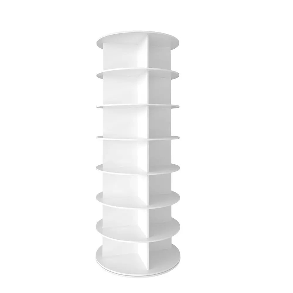 7 Tier Rotating Shoe Rack Tower, 360° Shoe Rack Storage Round Rotating Rack Shoe Rack  Shoe Organizer and Storage