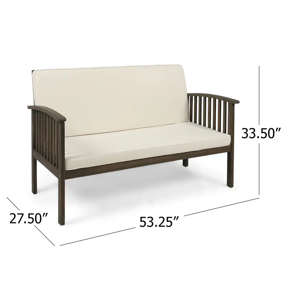 Outdoor Wooden Sofa, Patio Furniture,  Garden Furniture