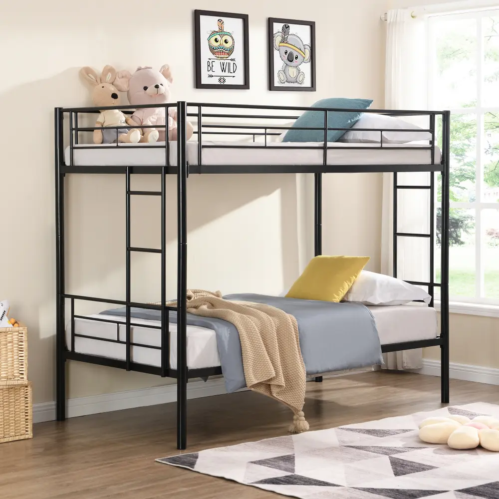 Metal Bunk Bed Bedroom Furniture  Bed Frame  Bedframe  Twin Bed Frame  Armarios De Dormitorio  Cama De Casal