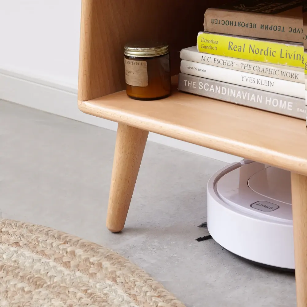 Pure Solid Wood Bedside Table, Modern Simple Bedside Table Nightstand  Bedroom Furniture