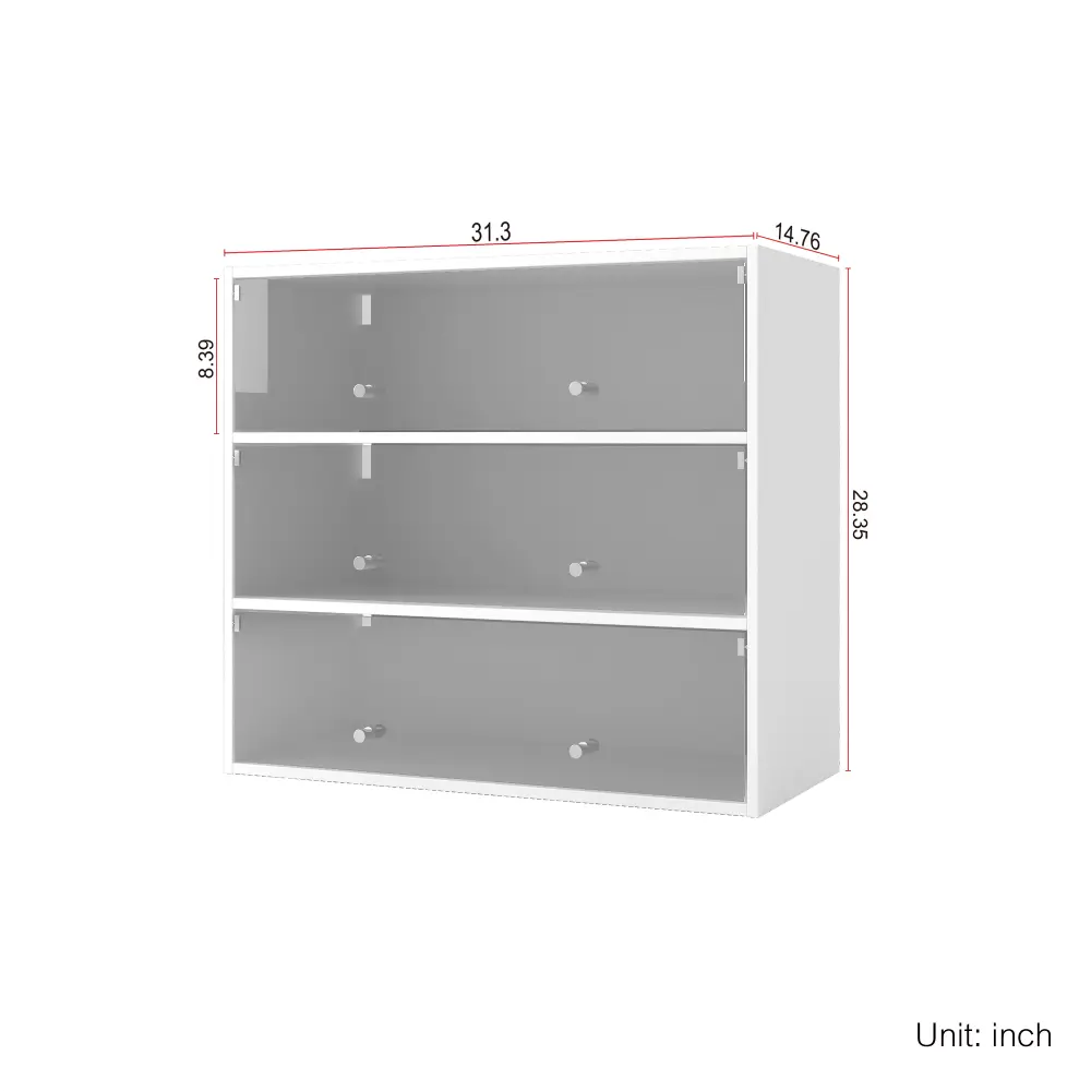 Glass Door Shoe Box Shoe Storage Cabinet  with RGB Led Light Shoe Cabinets  Shoe Rack  Home Furniture