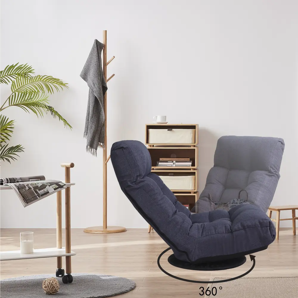 Floor Chair Single Sofa Reclining Chair Japanese Chair Lazy Sofa Tatami Balcony Reclining Chair Leisure Sofa Adjustable Chair