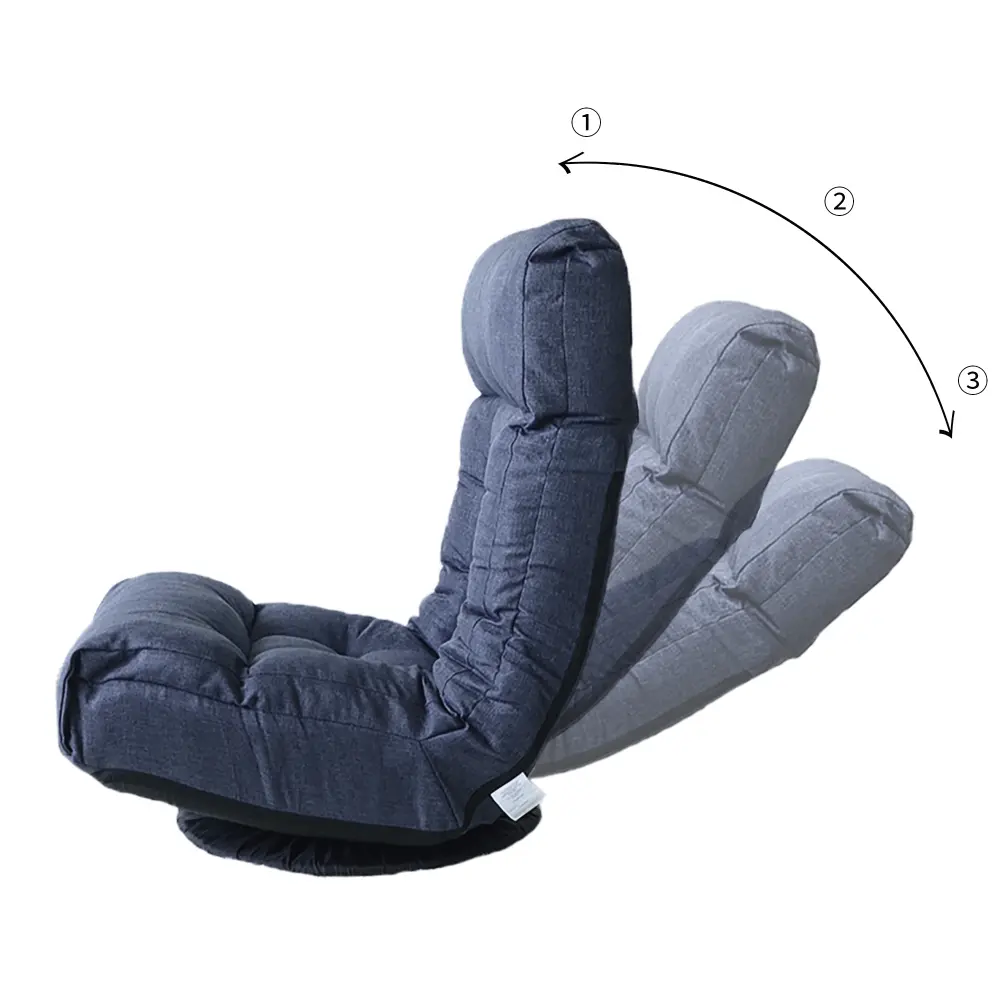 Floor Chair Single Sofa Reclining Chair Japanese Chair Lazy Sofa Tatami Balcony Reclining Chair Leisure Sofa Adjustable Chair