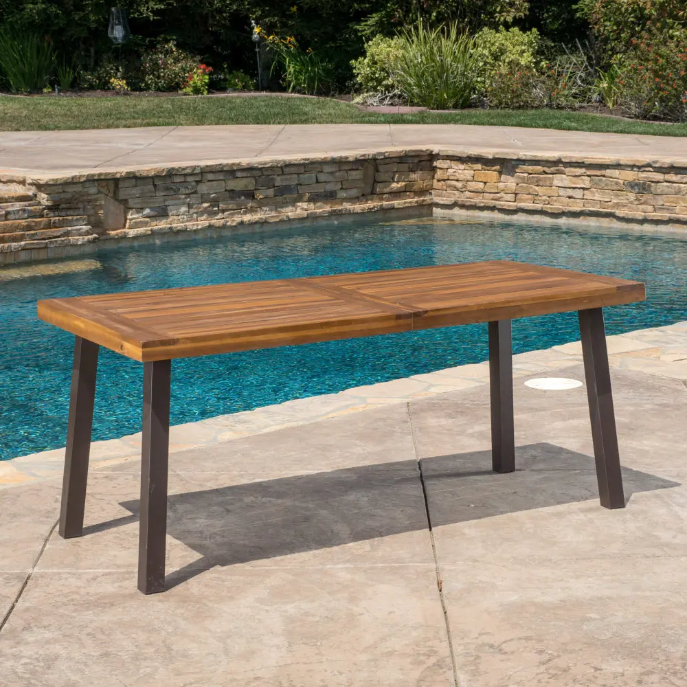 Modern Wooden Dining Table, Sturdy Construction, Easy Assembly - Perfect for Contemporary Dining Rooms Dining Table