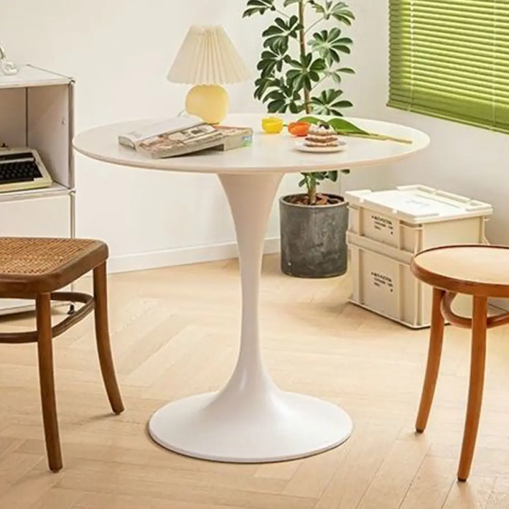 Modern Round Dining Table, ∅31.5'' Kitchen Dining Furniture, Coffee Table, Leisure Table, Living Room Table Dining Table