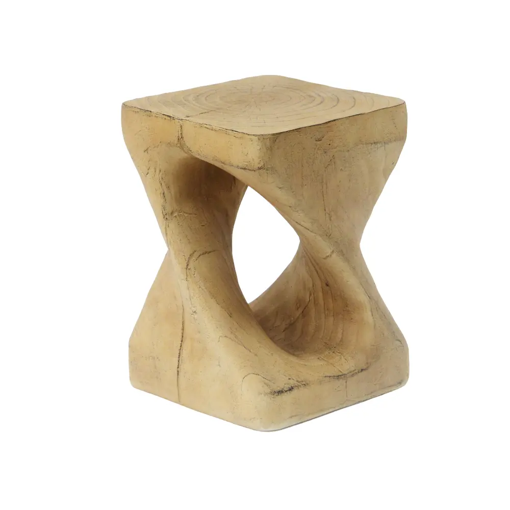 Side Table, Wood-like Texture, Natural Color  Side Table