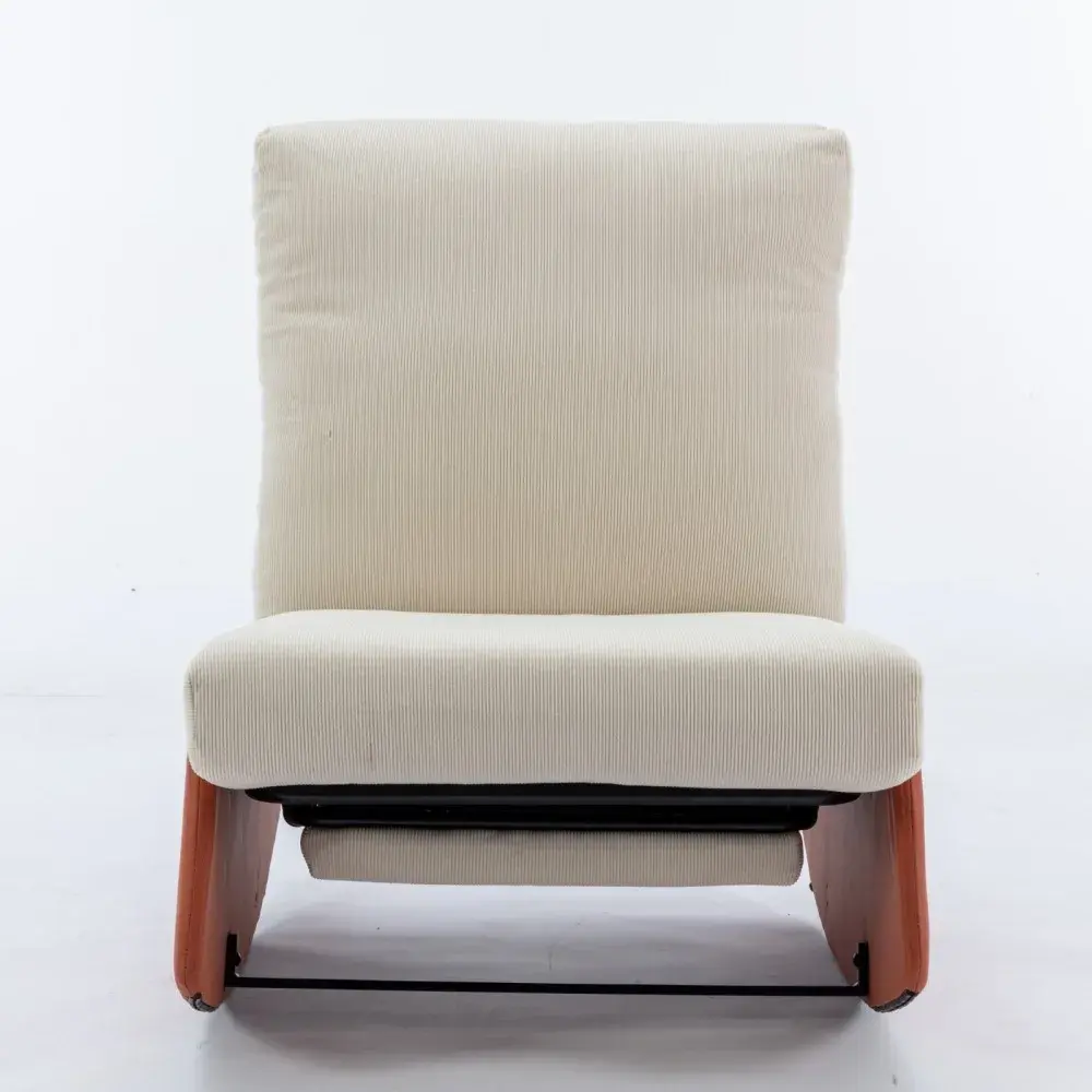 Modern Rocking Chair Lounge Chair, Comfortable Rocking Chair with Footstool, Chair with Armrests Furniture  Chairs Living Room