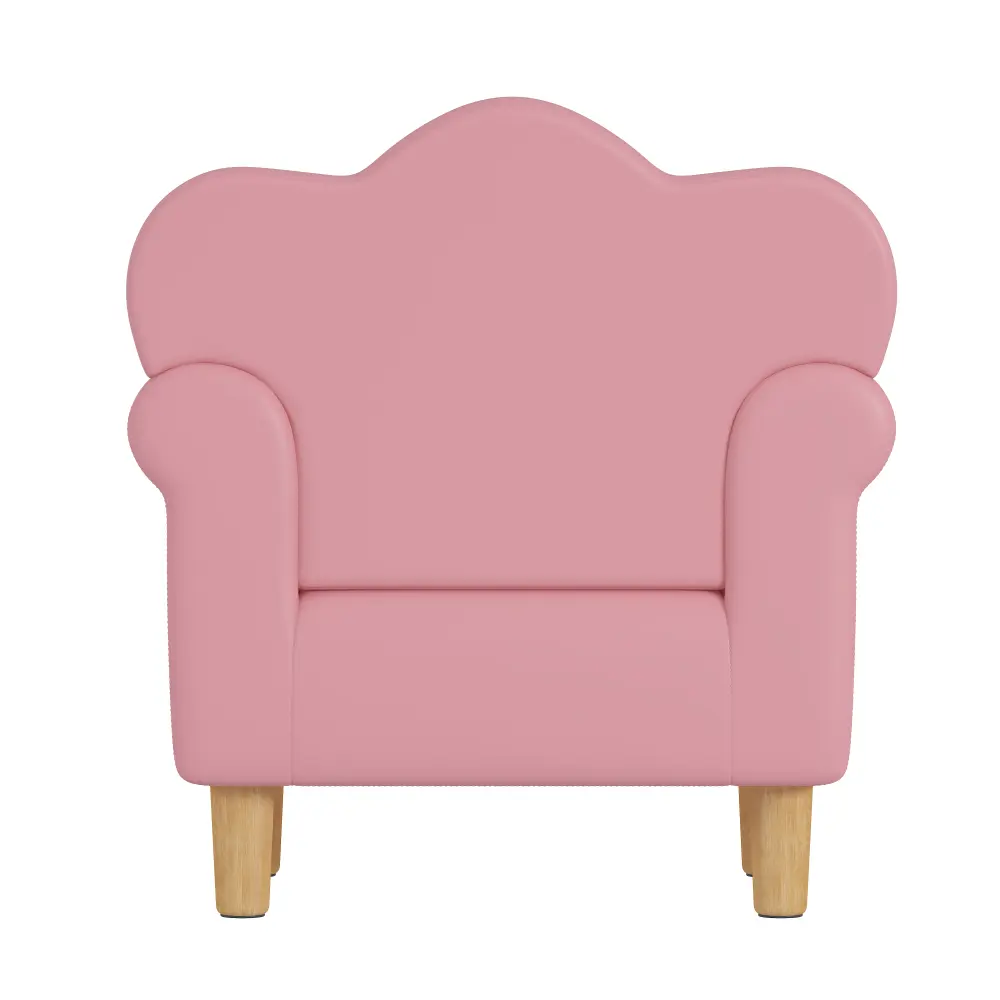 Upholstered Children's Sofa, Children's  Armchair, Petal-shaped Toddler Sofa Chair, Suitable for Playroom, Children's Bedroom
