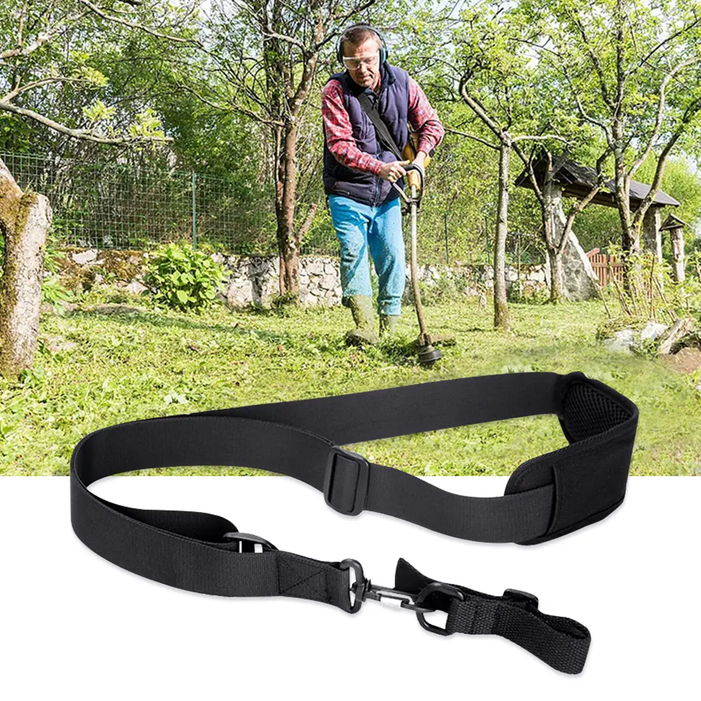 1pc Trimmer Shoulder Strap Lawn Mower Harness Strap Shoulder Nylon Belt for Brush Cutter Garden Tool Accessories