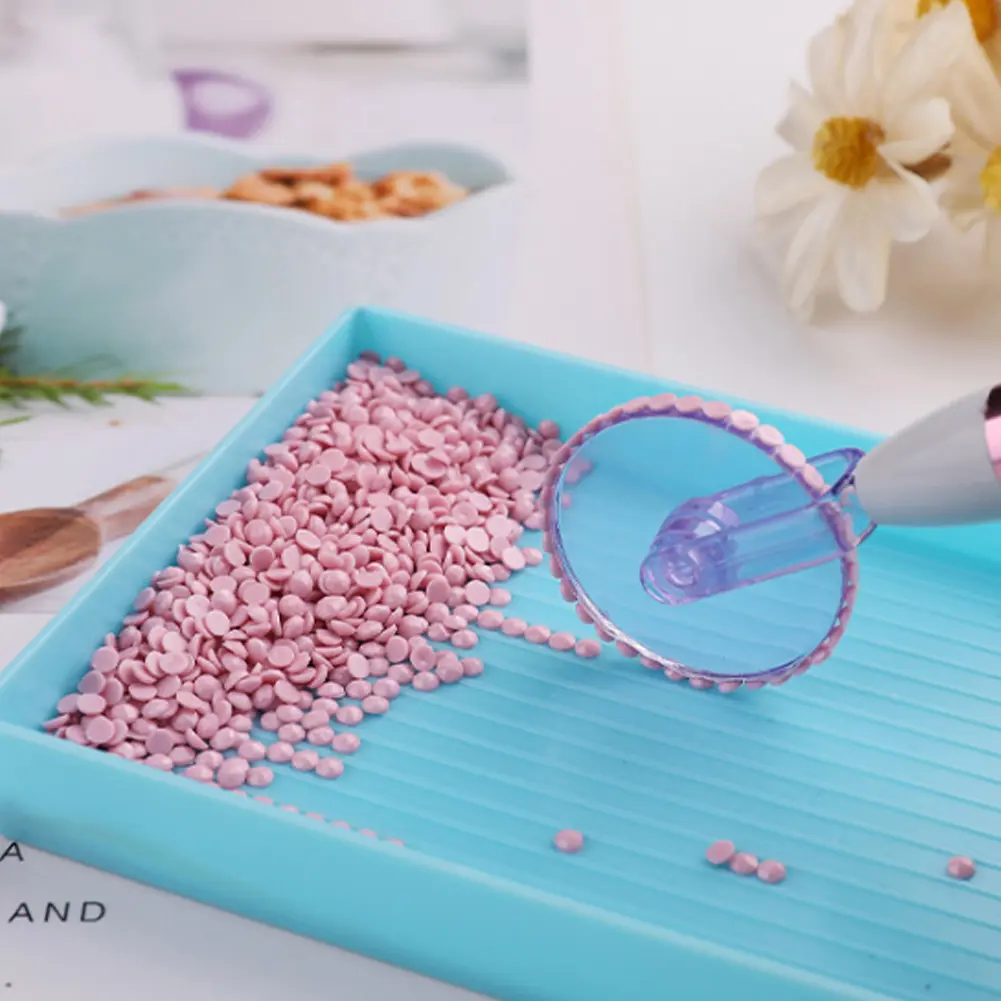 Colorful Point Drill Pen With Wheel Diamond Mosaic Accessories DIY Tools Diamond Embroidery Mosaic Kit Roller