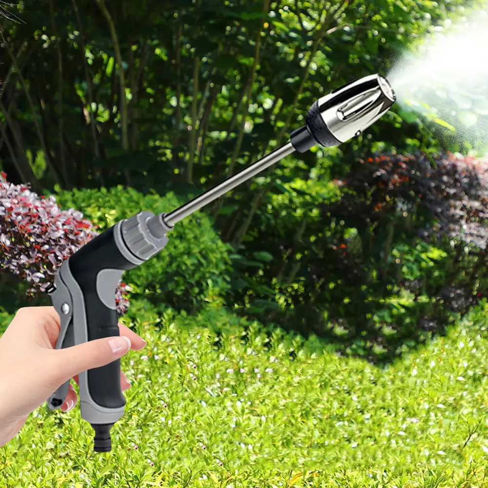 Handheld High Pressure Washer with 360° Rotating Garden Hose Pressure Power Washer Gun Waterblitz Turbowasher for Car Cleaning