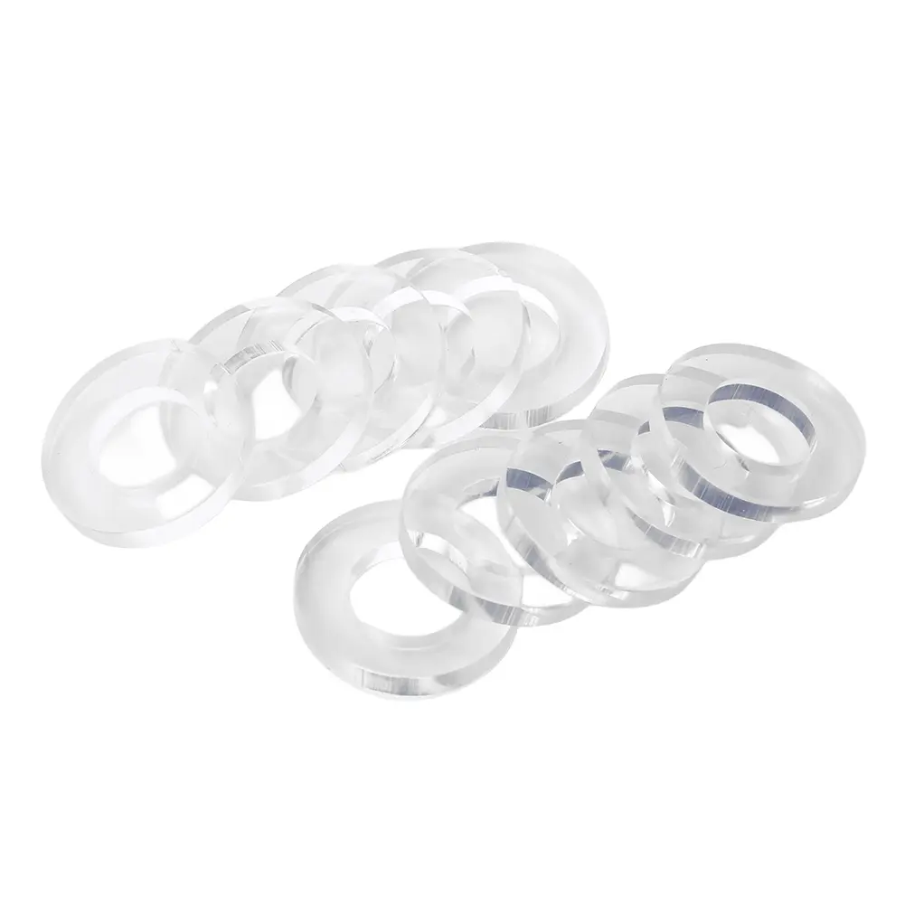 10PCS CO2 Adapter Gaskets Replacement Silicone Sealing Ring Portable CO2 Quick Adapter Gaskets for Soda Maker