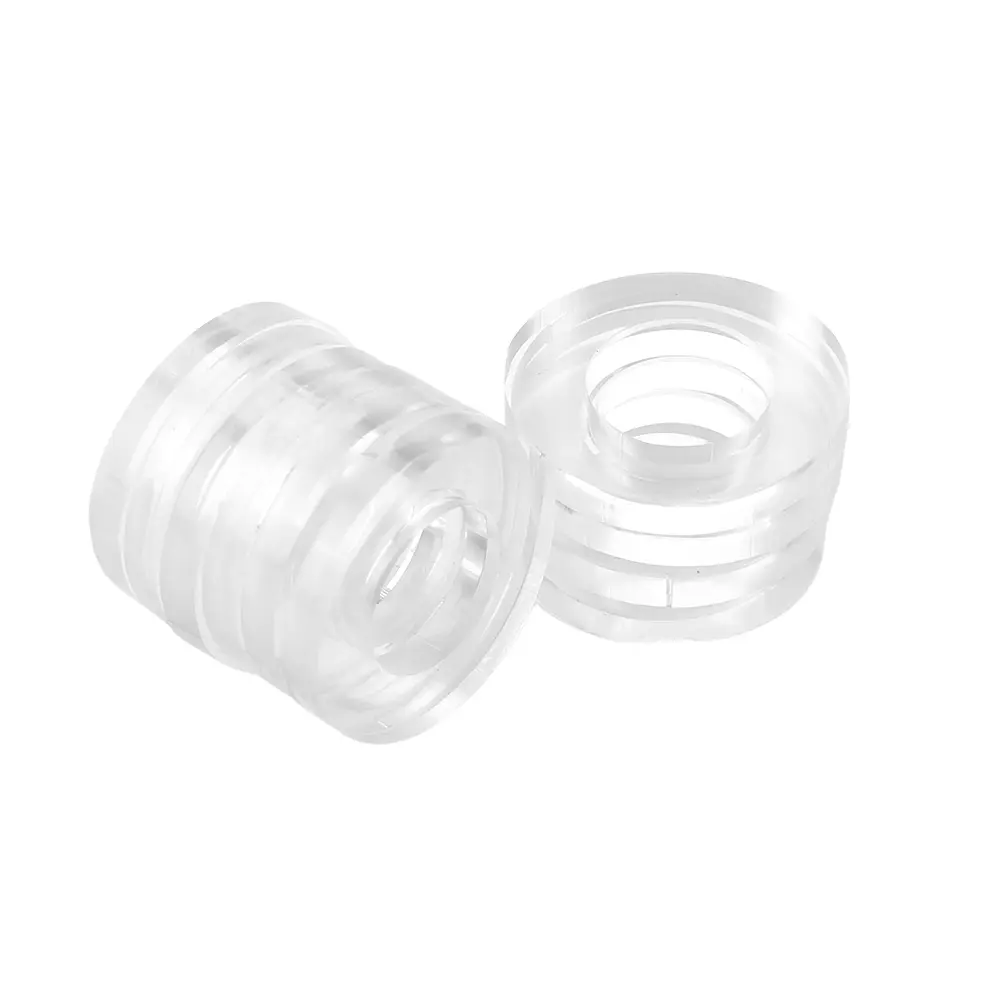 10PCS CO2 Adapter Gaskets Replacement Silicone Sealing Ring Portable CO2 Quick Adapter Gaskets for Soda Maker