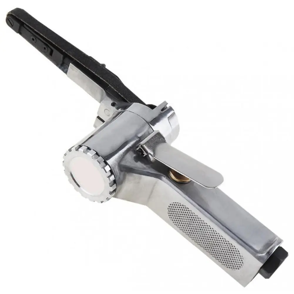 3/8 Inch Pneumatic Sanding Buffing Tools Heavy Duty Sanding Pneumatic Tool with Sanding Belts Pneumatic Grinding Machine