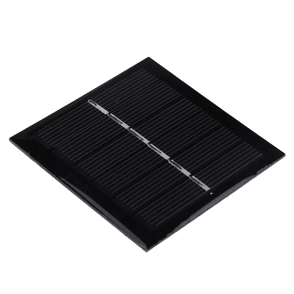 3V 0.6W Solar Panel Epoxy Polycrystalline Silicon DIY Charger Solar Panels for Home Light Camping Generator Accessories 2/1pcs